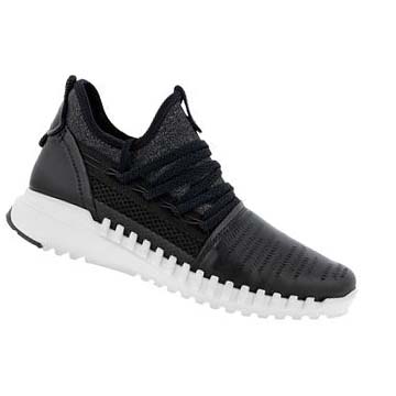Baskets Ecco Zipflex Low Cut Femme Noir | FR 268TCE